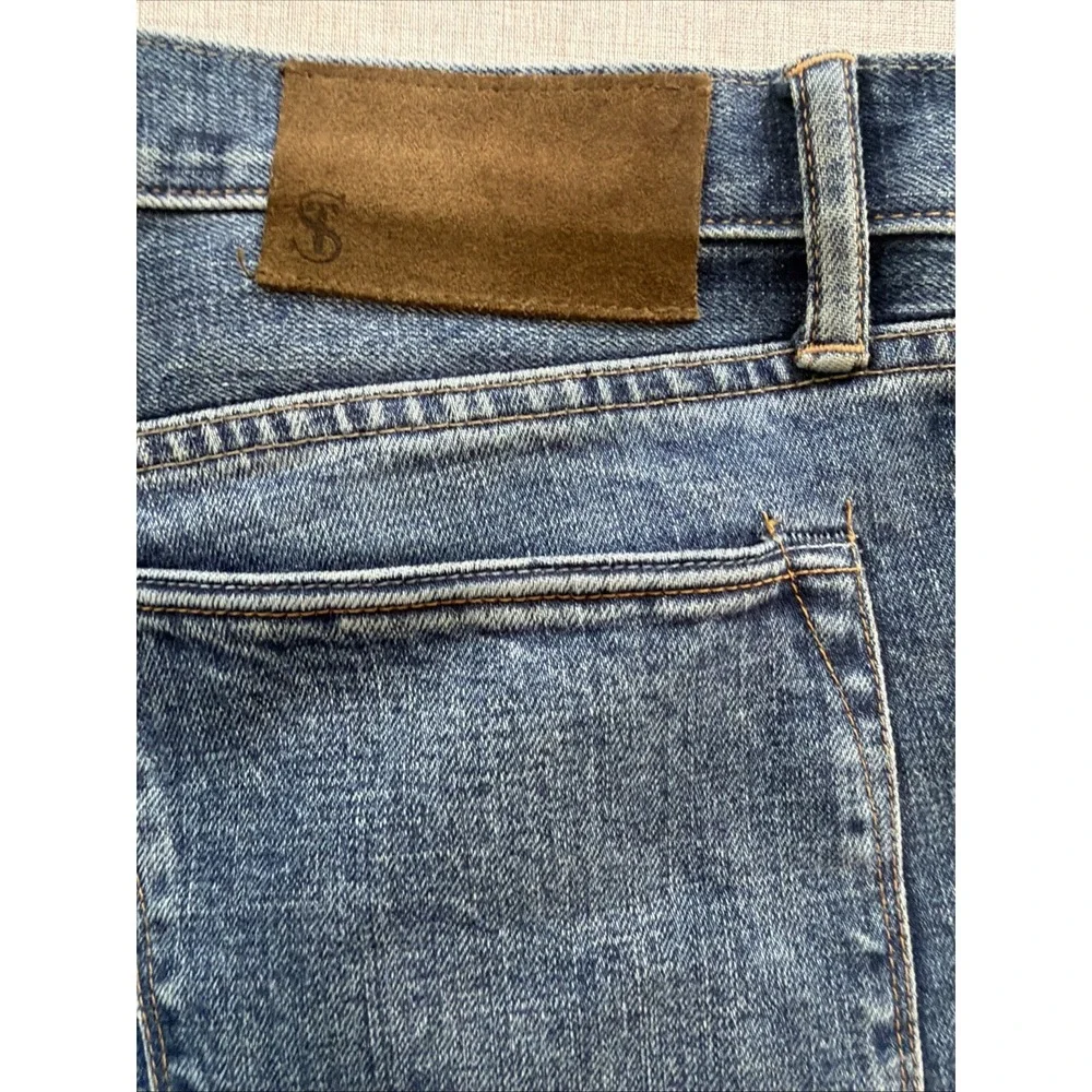 Todd Snyder Selvedge Jeans 34X32 Japanese Denim Button Fly Medium Wash